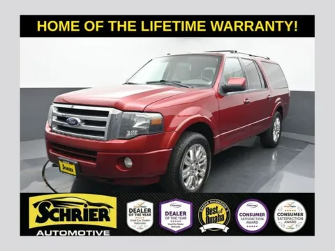 Red 2013 Ford Expedition EL Limited for sale in Omaha, NE
