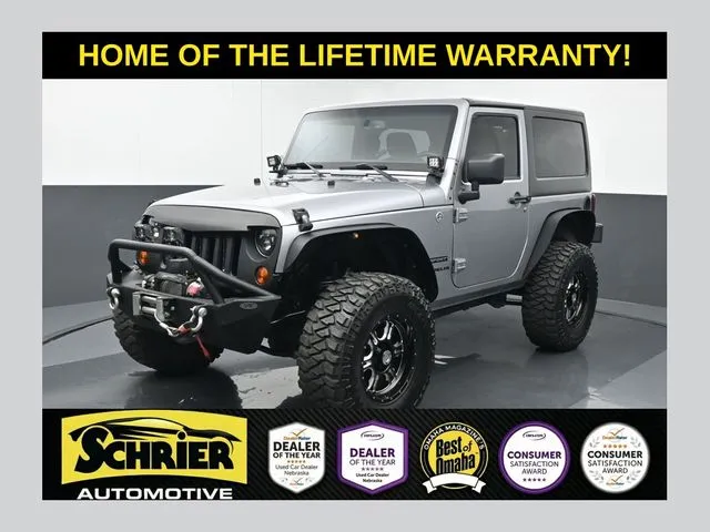 Silver 2013 Jeep Wrangler Sport for sale in Omaha, NE