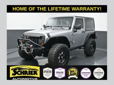 Silver 2013 Jeep Wrangler Sport for sale in Omaha, NE