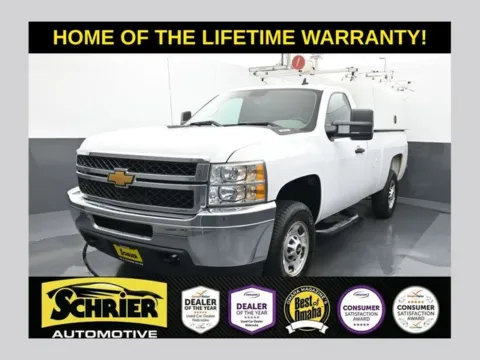 White 2013 Chevrolet Silverado 2500 HD Work Truck for sale in Omaha, NE
