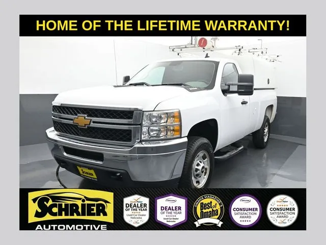 White 2013 Chevrolet Silverado 2500HD Work Truck for sale in Omaha, NE