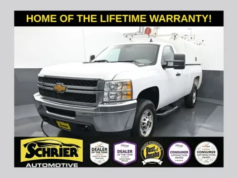 White 2013 Chevrolet Silverado 2500HD Work Truck for sale in Omaha, NE