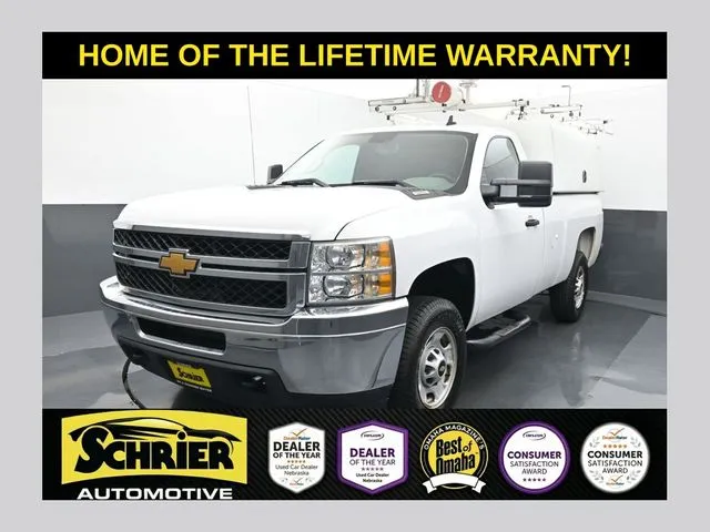 White 2013 Chevrolet Silverado 2500HD Work Truck for sale in Omaha, NE