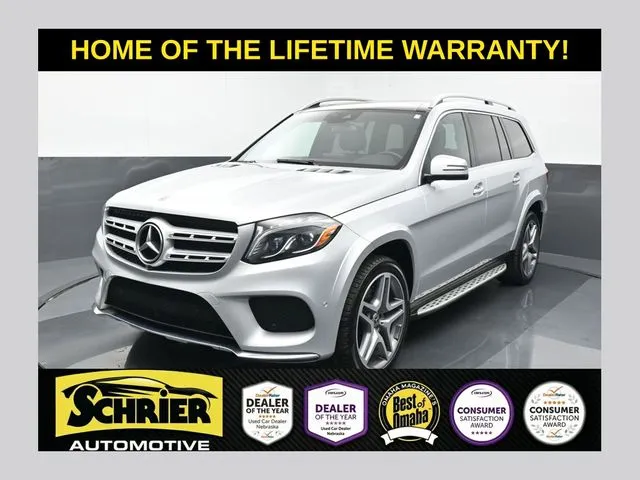 Silver 2019 Mercedes-Benz GLS 550 for sale in Omaha, NE