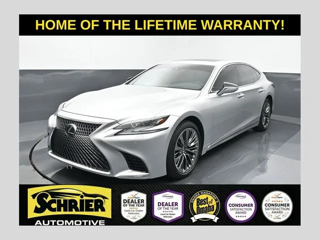 Silver 2018 Lexus LS 500 Base for sale in Omaha, NE