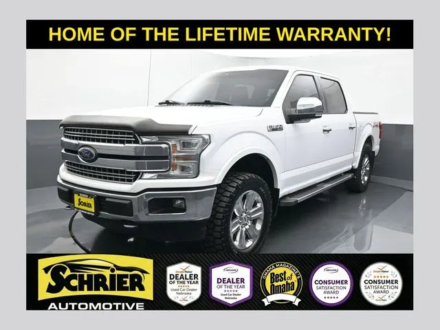 White 2018 Ford F-150 Lariat for sale in Omaha, NE