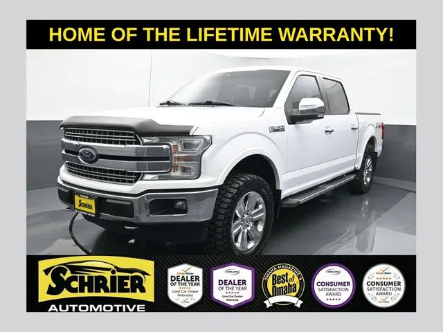 White 2018 Ford F-150 Lariat for sale in Omaha, NE