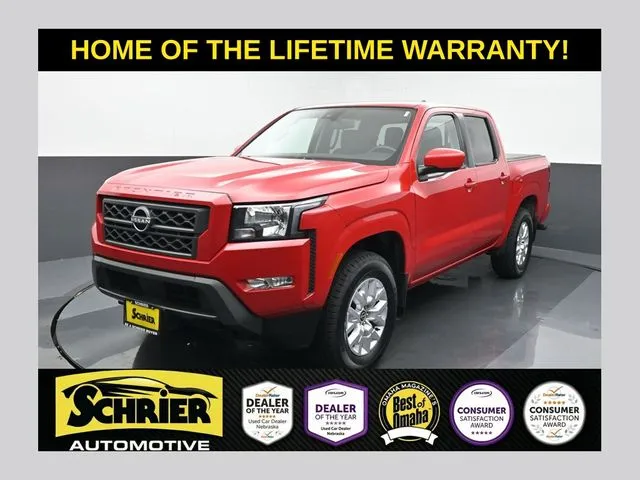 Red 2022 Nissan Frontier SV for sale in Omaha, NE