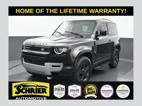 Black 2022 Land Rover Defender 90 Standard for sale in Omaha, NE