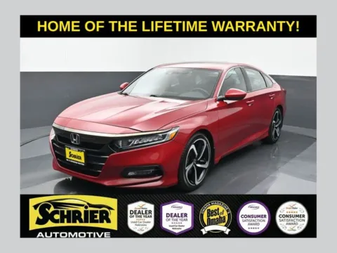 Red 2018 Honda Accord Sport 2.0T for sale in Omaha, NE