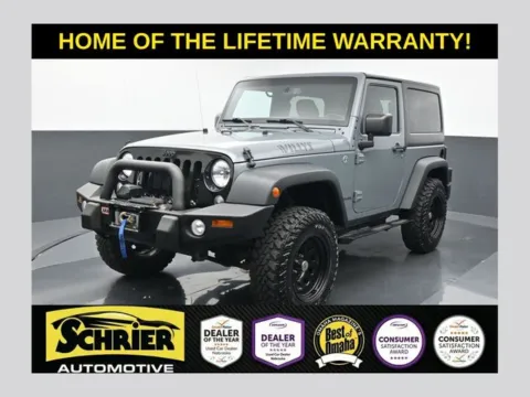 Blue 2015 Jeep Wrangler Sport for sale in Omaha, NE
