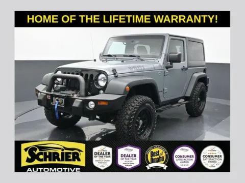Blue 2015 Jeep Wrangler Sport for sale in Omaha, NE
