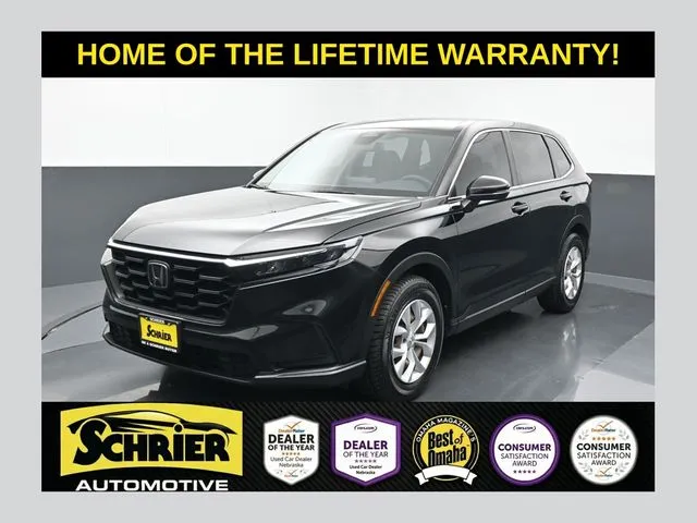 Black 2023 Honda CR-V LX for sale in Omaha, NE