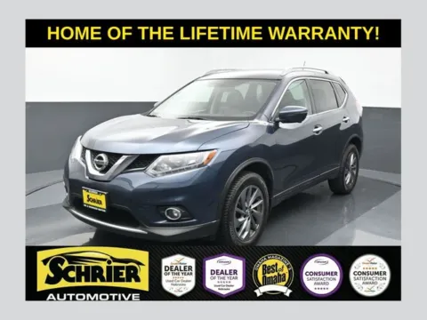 Blue 2016 Nissan Rogue SL for sale in Omaha, NE