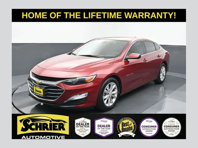 Red 2019 Chevrolet Malibu LT for sale in Omaha, NE