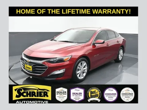 Red 2019 Chevrolet Malibu LT for sale in Omaha, NE