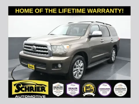 Brown 2015 Toyota Sequoia Limited for sale in Omaha, NE