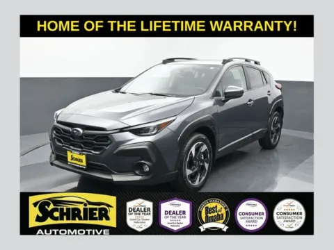 Gray 2024 Subaru Crosstrek Limited for sale in Omaha, NE