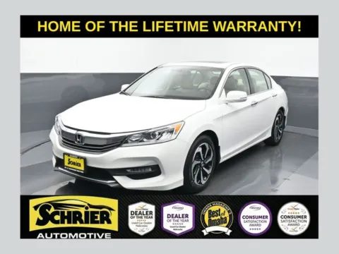 White 2017 Honda Accord EX-L for sale in Omaha, NE