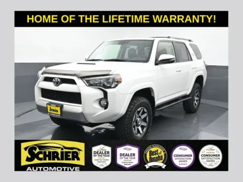 White 2019 Toyota 4Runner TRD Off-Road Premium for sale in Omaha, NE