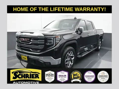 Black 2022 GMC Sierra 1500 SLT for sale in Omaha, NE