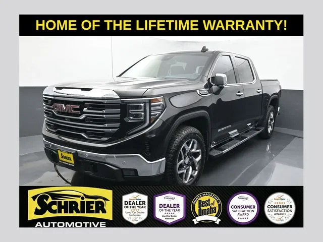 Black 2022 GMC Sierra 1500 SLT for sale in Omaha, NE