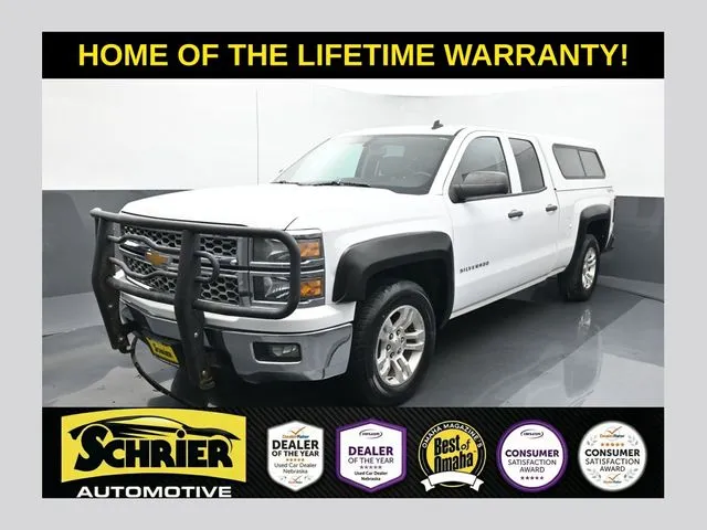White 2014 Chevrolet Silverado 1500 LT for sale in Omaha, NE