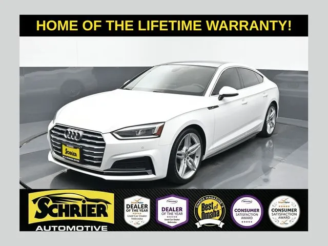 White 2018 Audi A5 2.0T Premium Plus for sale in Omaha, NE