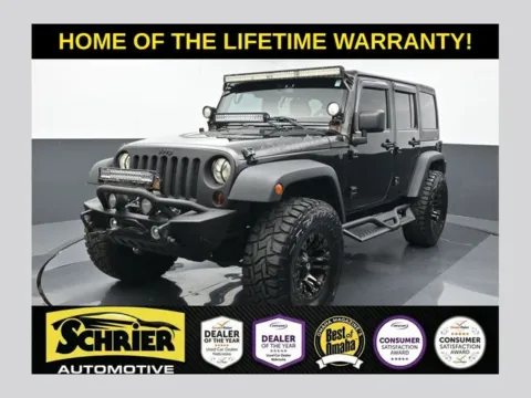 Black 2013 Jeep Wrangler Unlimited Rubicon for sale in Omaha, NE