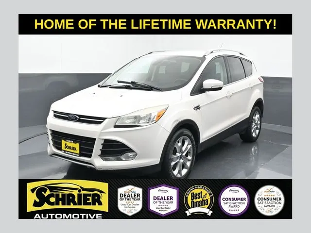 White 2014 Ford Escape Titanium for sale in Omaha, NE
