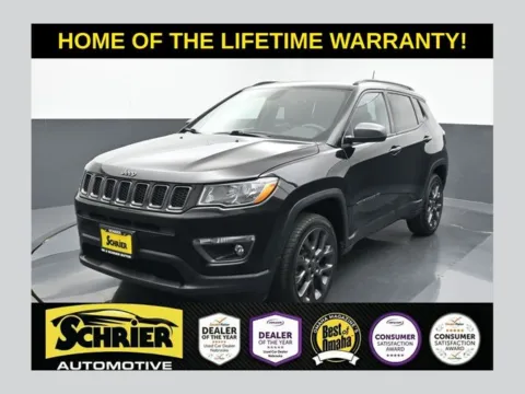 Black 2021 Jeep Compass 80th Special Edition for sale in Omaha, NE