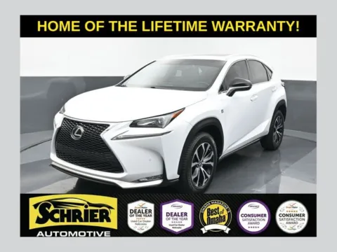 White 2017 Lexus NX 200t F Sport for sale in Omaha, NE