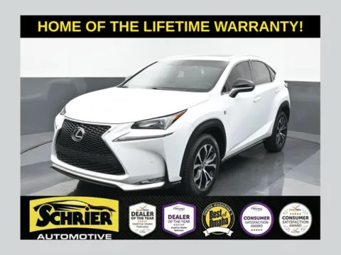 White 2017 Lexus NX 200t F Sport for sale in Omaha, NE