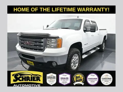 White 2013 GMC Sierra 2500HD SLT for sale in Omaha, NE