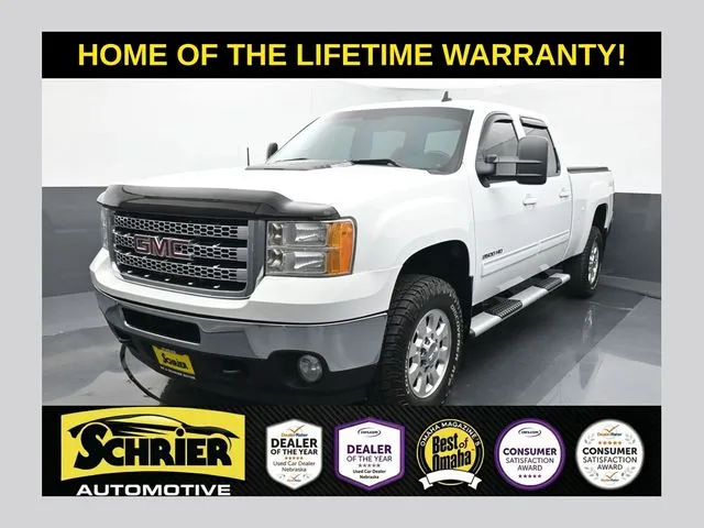 White 2013 GMC Sierra 2500HD SLT for sale in Omaha, NE