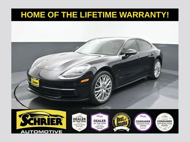 Black 2017 Porsche Panamera 4 for sale in Omaha, NE