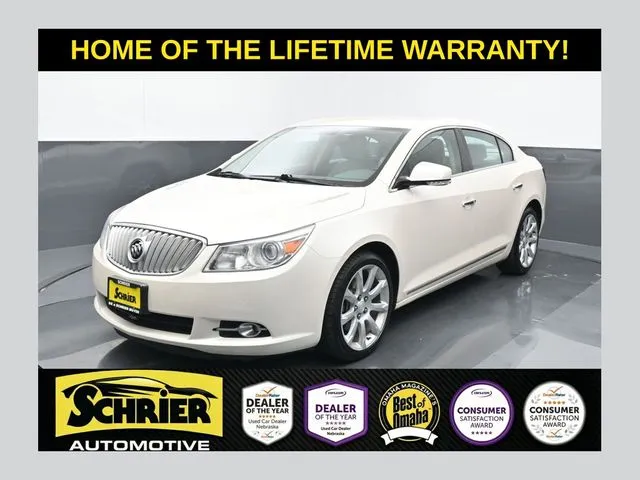 White 2012 Buick LaCrosse Touring Group for sale in Omaha, NE