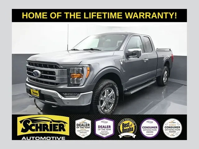 Gray 2021 Ford F-150 Lariat for sale in Omaha, NE