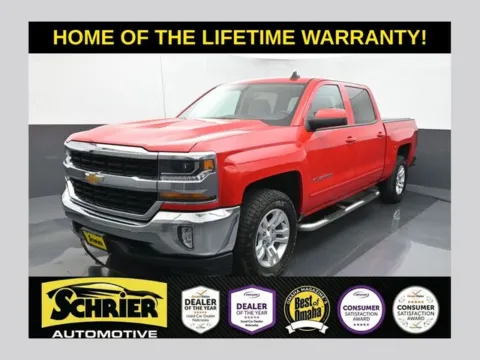 Red 2017 Chevrolet Silverado 1500 LT for sale in Omaha, NE