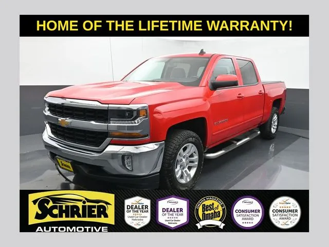 Red 2017 Chevrolet Silverado 1500 LT for sale in Omaha, NE