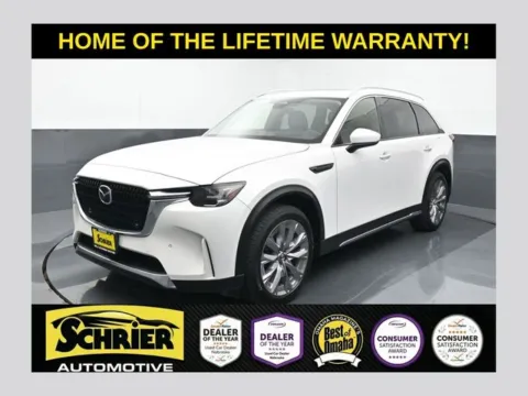 White 2024 Mazda CX-90 3.3 Turbo Premium for sale in Omaha, NE