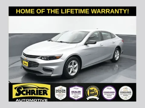 Silver 2018 Chevrolet Malibu LS for sale in Omaha, NE