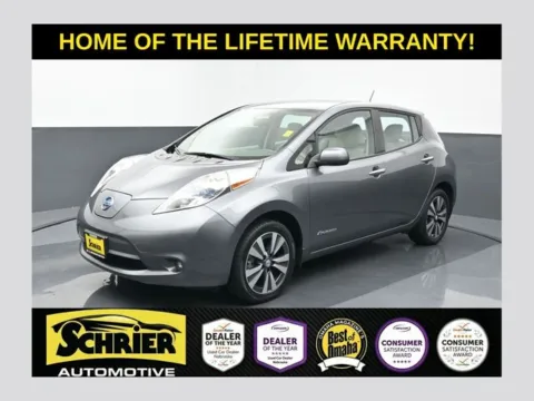 Gray 2015 Nissan Leaf SV for sale in Omaha, NE