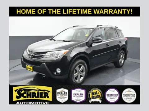 Black 2015 Toyota RAV4 XLE for sale in Omaha, NE