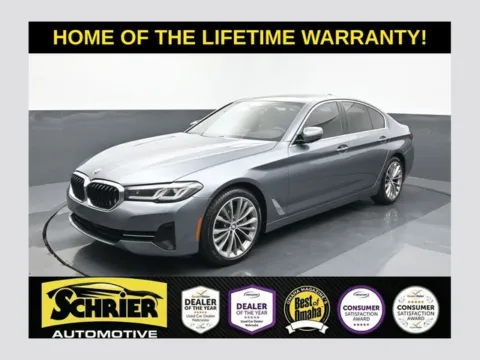 Gray 2021 BMW 5 Series 540i xDrive for sale in Omaha, NE