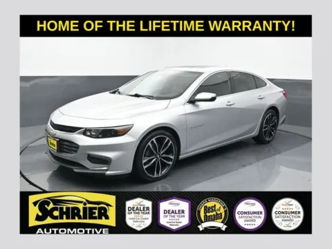 Silver 2016 Chevrolet Malibu Premier for sale in Omaha, NE