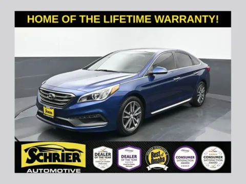 Blue 2015 Hyundai Sonata Sport 2.0T for sale in Omaha, NE