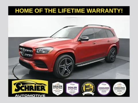 Red 2021 Mercedes-Benz GLS 580 for sale in Omaha, NE