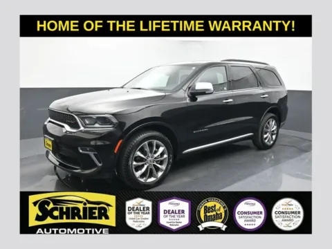 Black 2021 Dodge Durango Citadel for sale in Omaha, NE