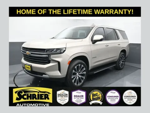 Beige 2021 Chevrolet Tahoe LT for sale in Omaha, NE